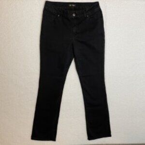 LEE PLUS JEANS - 34W/33L BLACK -BOOTCUT- MIDRISE- REG FIT
